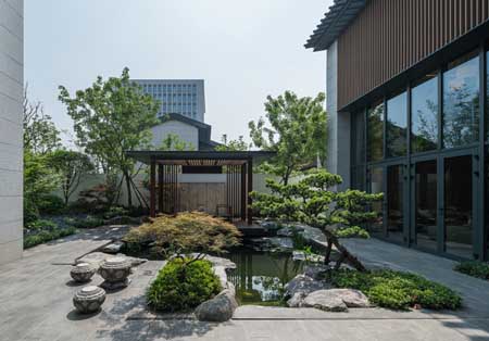 南京证大九间堂住宅景观