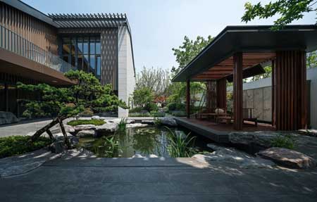 南京证大九间堂住宅景观