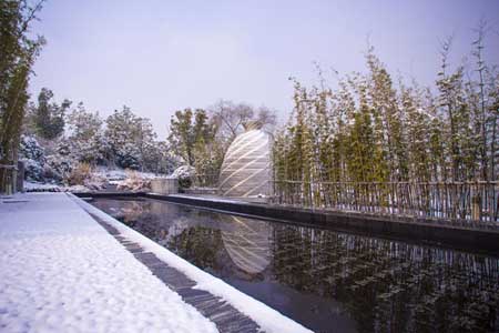 南京证大九间堂住宅景观