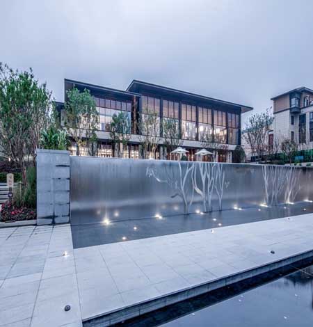 南京新城住宅新中式住宅景观