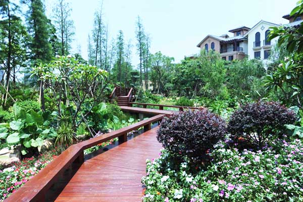 中信集团惠州凯旋城外局部实景图