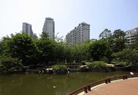 东莞光大锦绣山河住宅景观