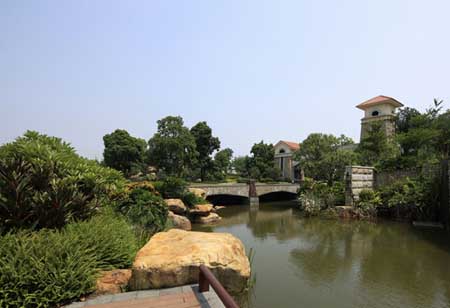 东莞光大锦绣山河住宅景观