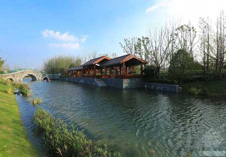 上海新西塘孔雀城住宅景观
