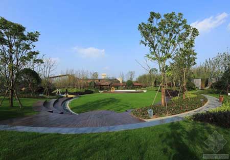 上海新西塘孔雀城住宅景观