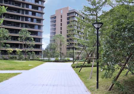 万科山谷小镇景观