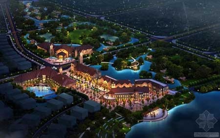 重庆金科廊橋水鄉住宅景观
