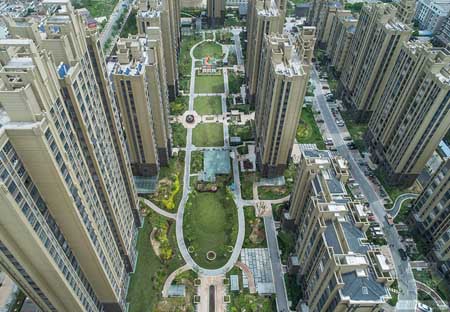 合肥名门河畔住宅景观
