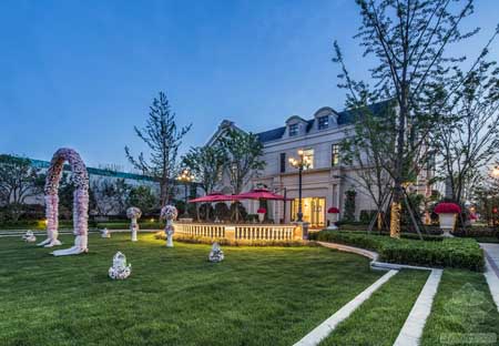 合肥文德公园里住宅景观 