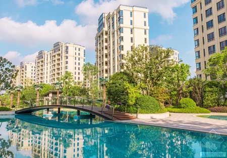 上海仁恒东郊花园景观 