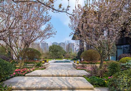 成都龙湖西宸原著住宅景观