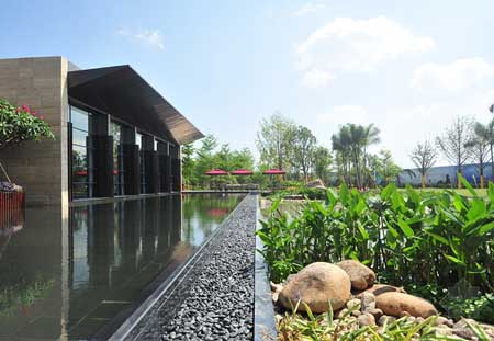 福州南屿翡丽湾住宅景观