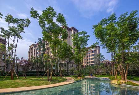 重庆龙湖江与城薇澜岸居住区景观