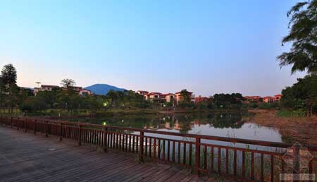 惠阳振业城别墅景观