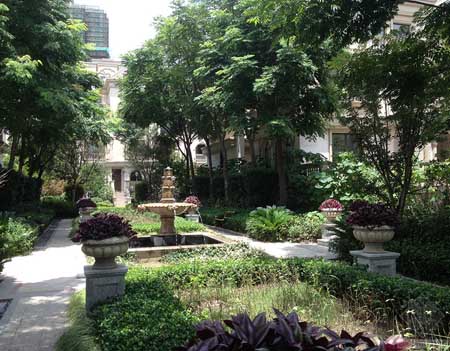 南通一居先锋镇罗福宫景观