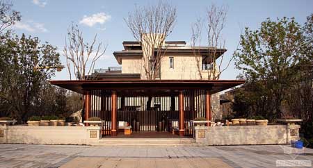 北京西山湖示范区景观