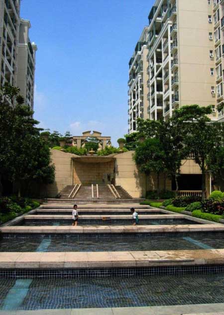 东莞中信凯旋城住宅景观