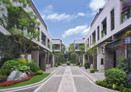 成都金房华韵天府住宅景观