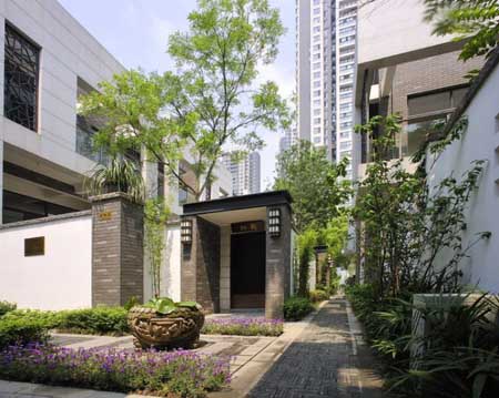 成都金房华韵天府住宅景观