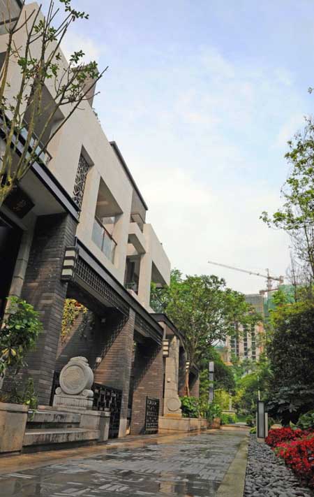 成都金房华韵天府住宅景观