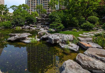 宁波银亿东岸住宅景观