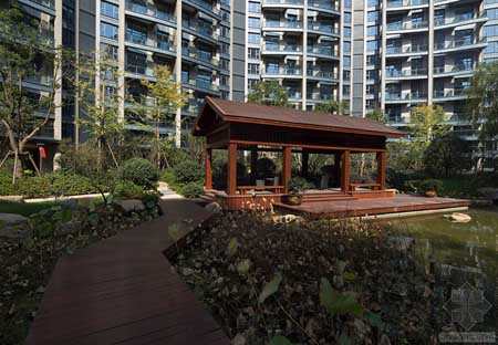 杭州欣盛东方福邸住宅景观