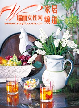 绿植花草点缀餐厅休闲区(图)