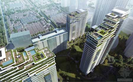 上海中信泰富集团大楼居民区的改造