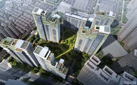 上海中信泰富集团大楼居民区的改造