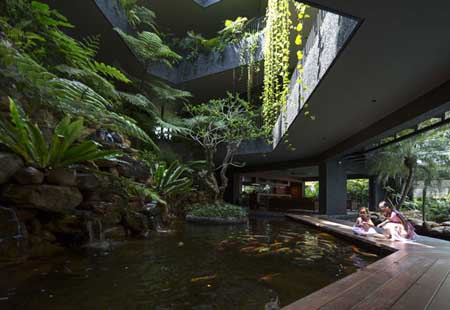 新加坡康沃尔花园住宅景观设计